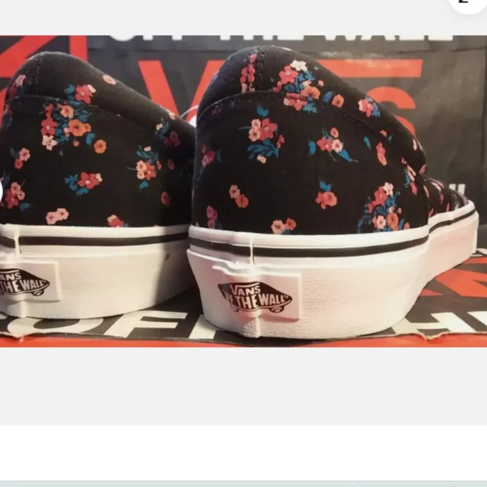 Vans Men's 3.5/Women's 5 Era Ditsy Floral Black/True White VN0A4U398KI